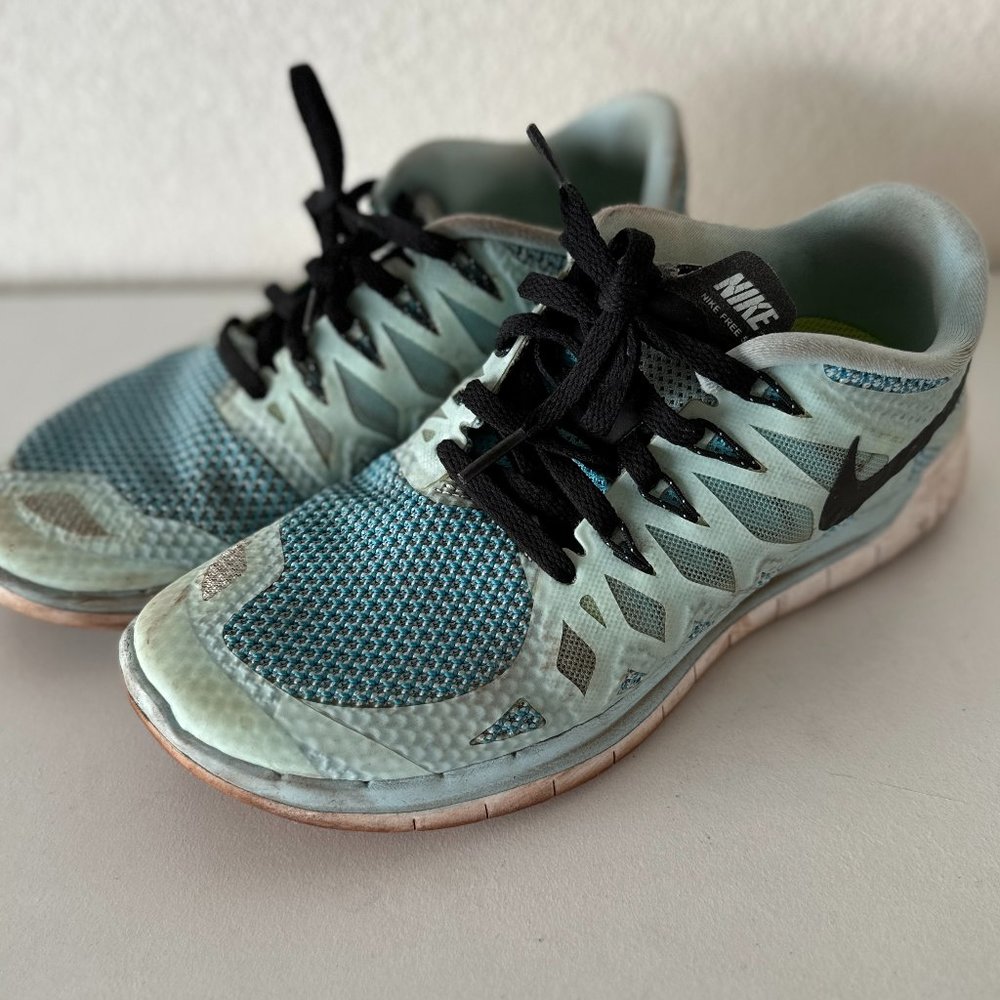 Nike Free Run Tiffany Blue Sneakers Size